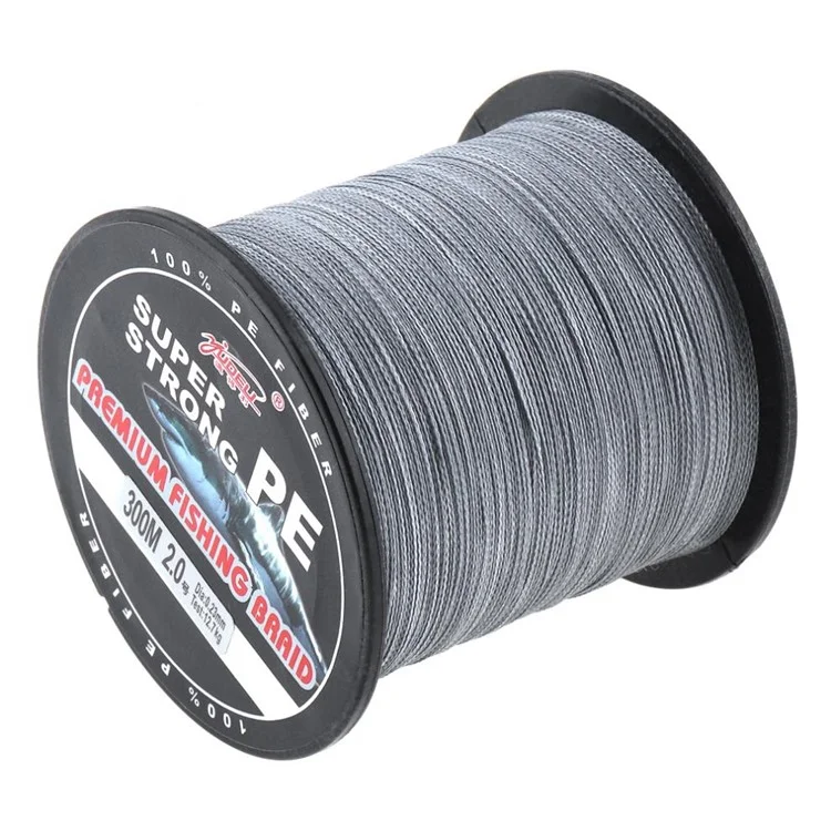 Ligne de Pêche Monofilament 300m Super Fort Ligne de Pêche en Nylon Durable Daiwa - Gris / 0,4 #: 0,100 mm / 10,58 lb / 4,8 kg