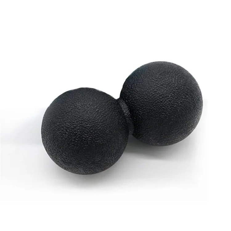 TPE Fitness Massage Ball Para Aliviar el Dolor Corporal y Relajar Los Músculos - Negro