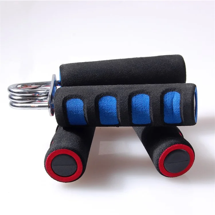 2 Peças / Conjunto Fitness Força Expansor Dedo Pulso Mão Gripador Mola Punho Para Treinamento - Cor Aleatória