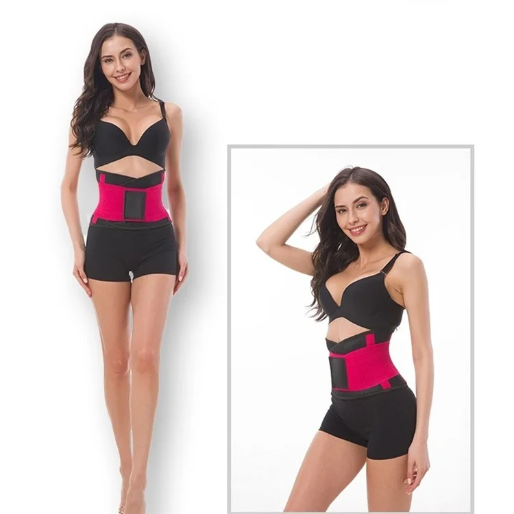 Donne In Vita Traspirante Supporto Per La Pressione Protezione Della Pressione Trimmer Cintura Cintura Cintura Cincher Trainer Body Shaper - Rosa / S