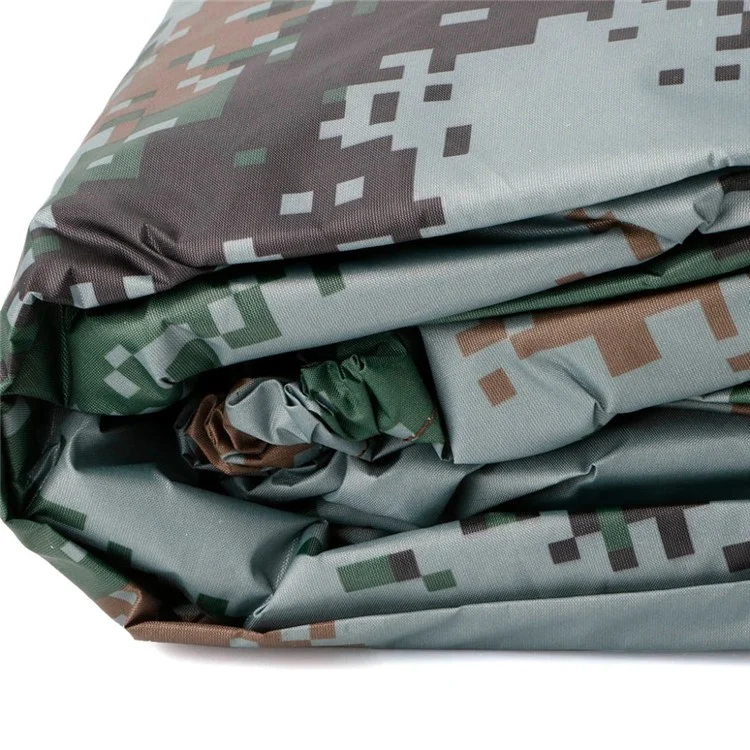 Universal Camouflage Kayak Canoe Boat Cover Waterproof UV Resistant Anti-Dust Cover Shield for 4.6-5m Boats