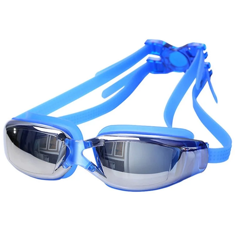 Anti-fog Swimming Goggles UV Protection HD Swimming Glasses for Adult and Child - Blue