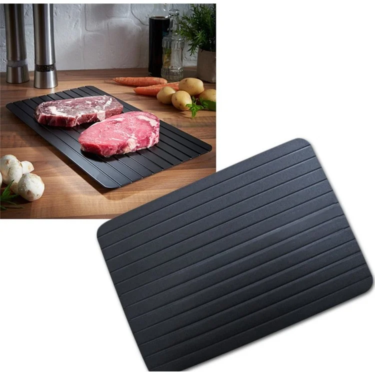 Fast Defrosting Tray Meat Food Fast Defrosting Tray Kitchen Tools, Size: 35.5 x 16.5 x 0.2cm