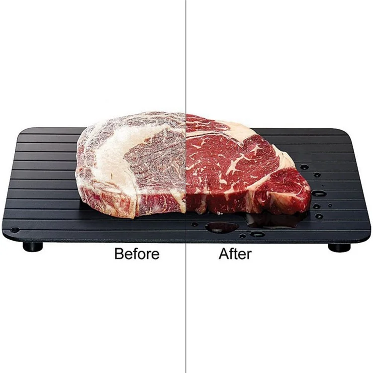 Fast Defrosting Tray Meat Food Fast Defrosting Tray Kitchen Tools, Size: 35.5 x 16.5 x 0.2cm