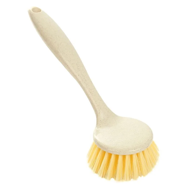 Blé Paille de Blé à Plat de Brosse Nettoyage Outil de Nettoyage de Casserole Style de Suspension