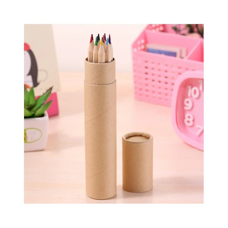 12-Color Colored Pencils Drawing Pencils for Sketch - Length: 19.5 cm