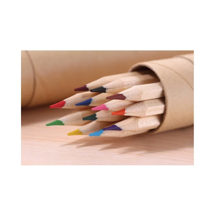 12-Color Colored Pencils Drawing Pencils for Sketch - Length: 19.5 cm