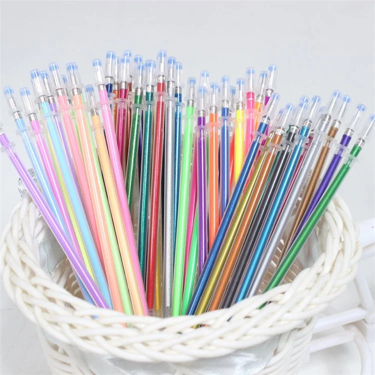 48 Colors 1.0mm Highlighter Fluorescent Liquid Chalk Marker Replacement Refill