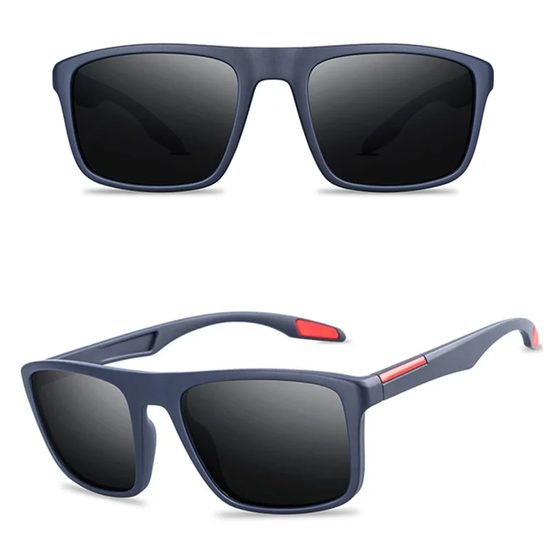 Stylish Men Sunglasses Polarized Driving Glasses - C4