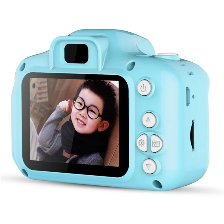 2-inch 1080P HD IPS Display Children Digital Cameras Mini Video Recorder - Blue