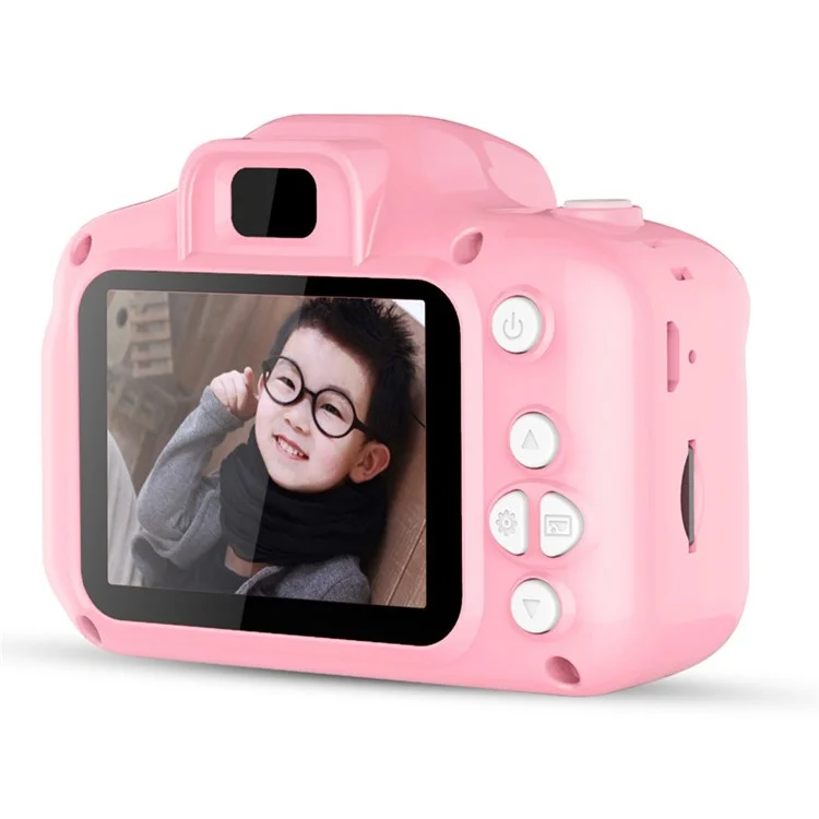 2-inch 1080P HD IPS Display Children Digital Cameras Mini Video Recorder - Pink