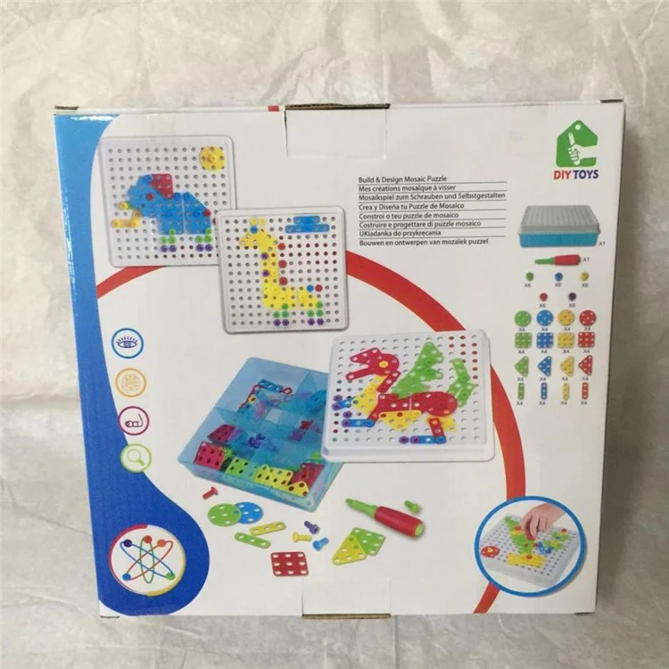 Animal Assembly Model Kit Block Toy Educational Children DIY Toy