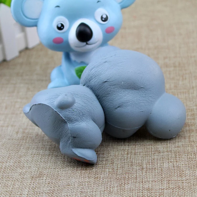 PU Stress Relief Koala Reduced Pressure Squishy Toy - Grey