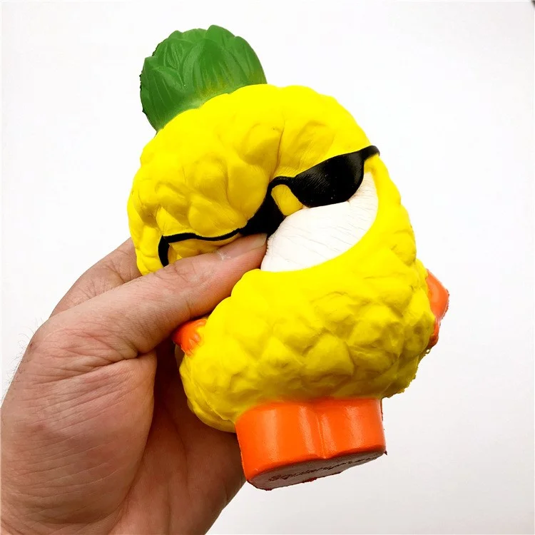 Squishy Stress Relief Squeezing Simulative Pineapple Bread Pressure Reduced Toy