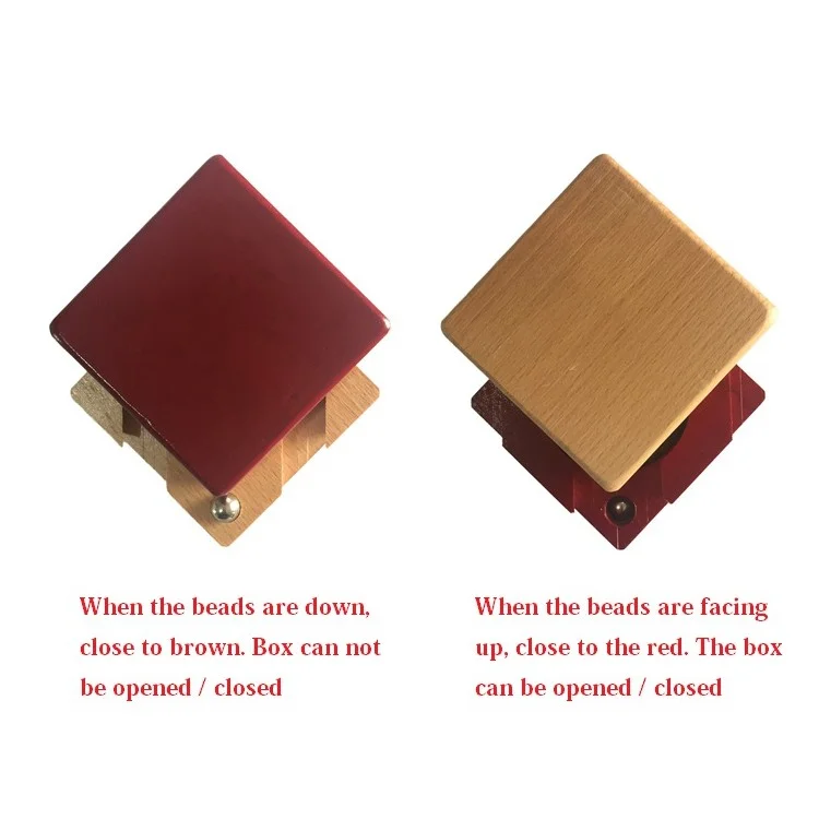 Wooden Magic Box Puzzle Secret Box IQ Mind Creative Educational Toy