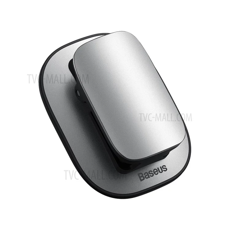 Clip porte-lunettes de voiture de qualité BASEUS - Argent
