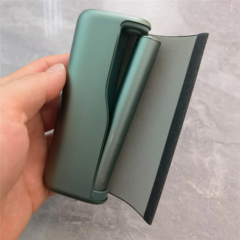 For IQOS Iluma Prime / Iluma i Prime E-Cigarette Case PU Leather Protective Cover - Black