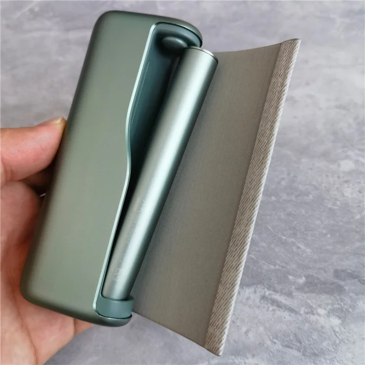 For IQOS Iluma Prime / Iluma i Prime E-Cigarette Case PU Leather Protective Cover - Grey