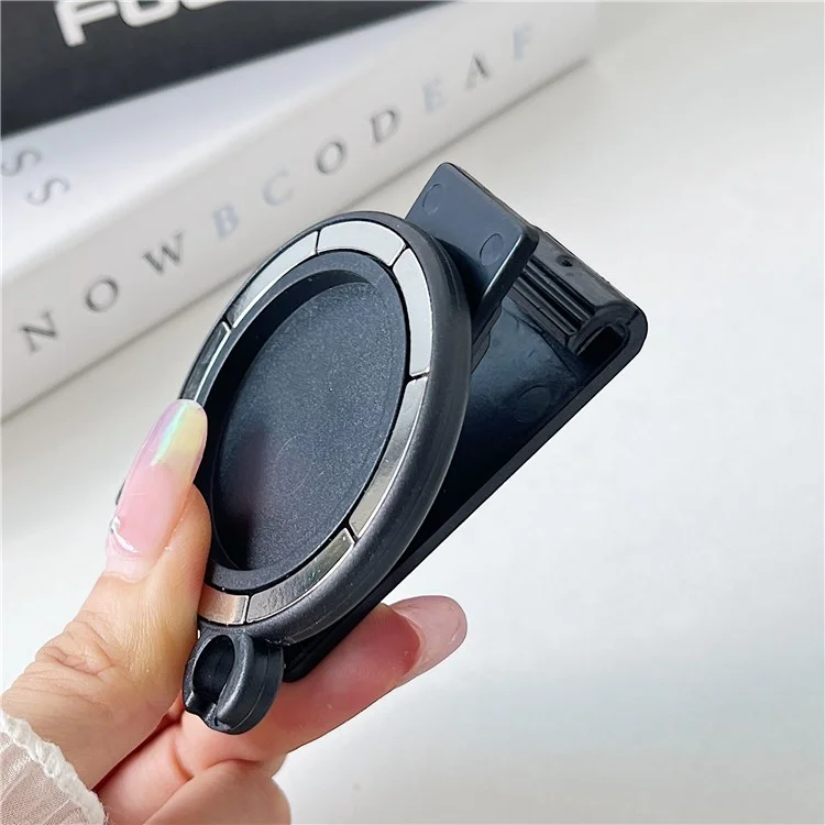 Bear Shape Magnetic Belt Clip Mobile Phone Holder with Clear Tether Tab and Spring Rope
