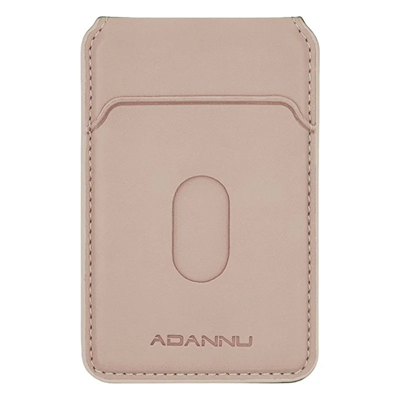 Adannu AD365 Tarjeta Magnética Billetera PU PU PU Sopter Cardet Compatible Compatible - Rosa