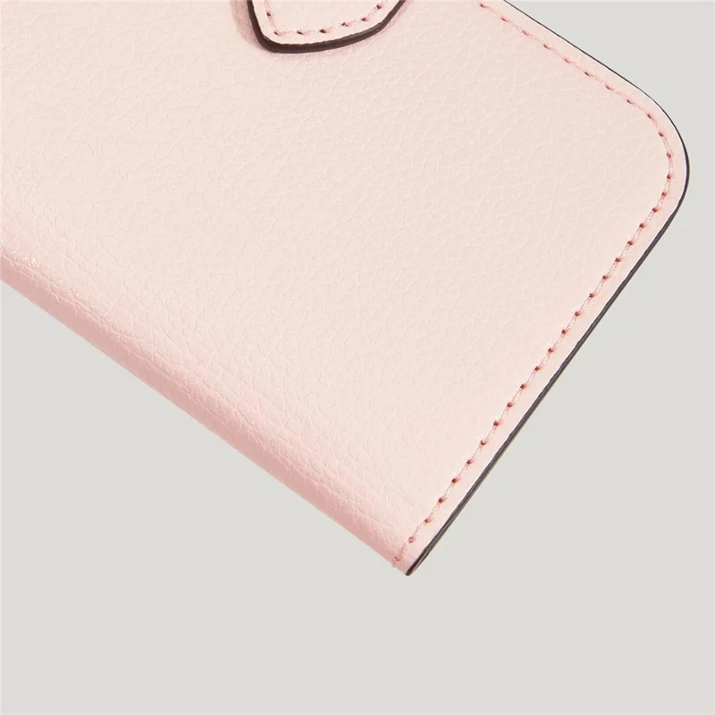 Magnetic Card Holder Genuine Cow Leather Bifold Card Sleeve - Black