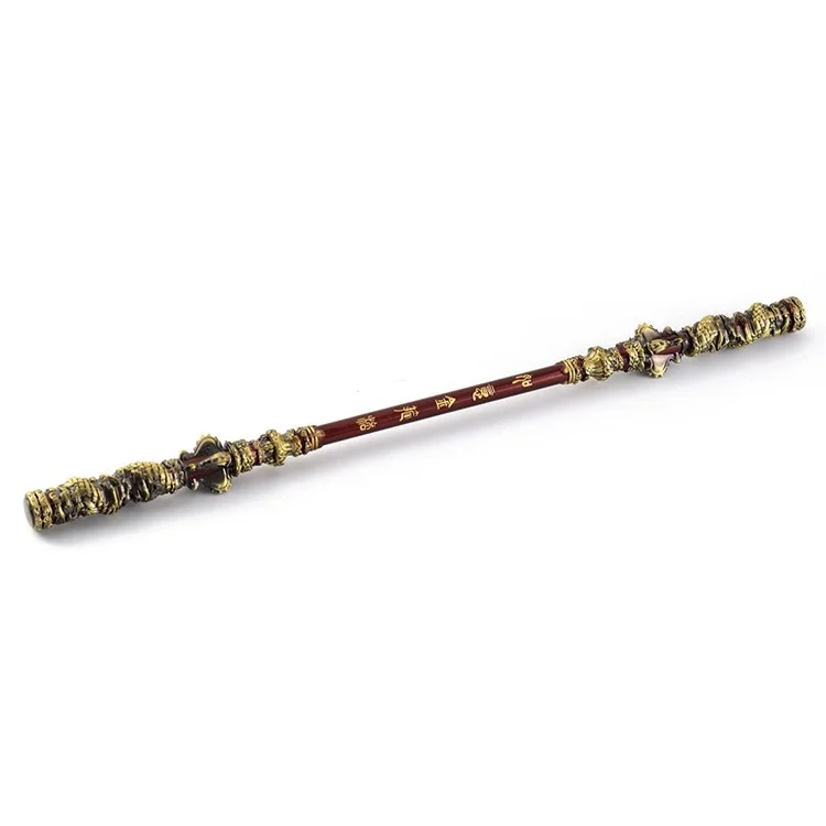 35 cm Wukong Spielwaffe Golden Cudgels Zink Alloy Requisis Game Collection Desk Room Dekoration - Bronze