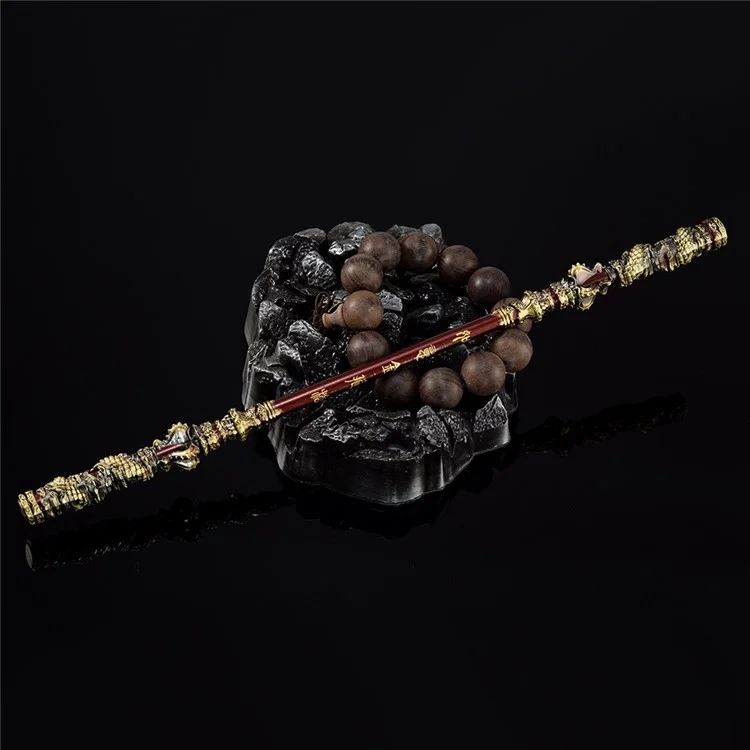 35 cm Wukong Spielwaffe Golden Cudgels Zink Alloy Requisis Game Collection Desk Room Dekoration - Bronze