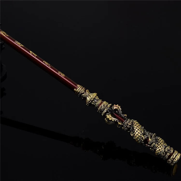 35 cm Wukong Spielwaffe Golden Cudgels Zink Alloy Requisis Game Collection Desk Room Dekoration - Bronze