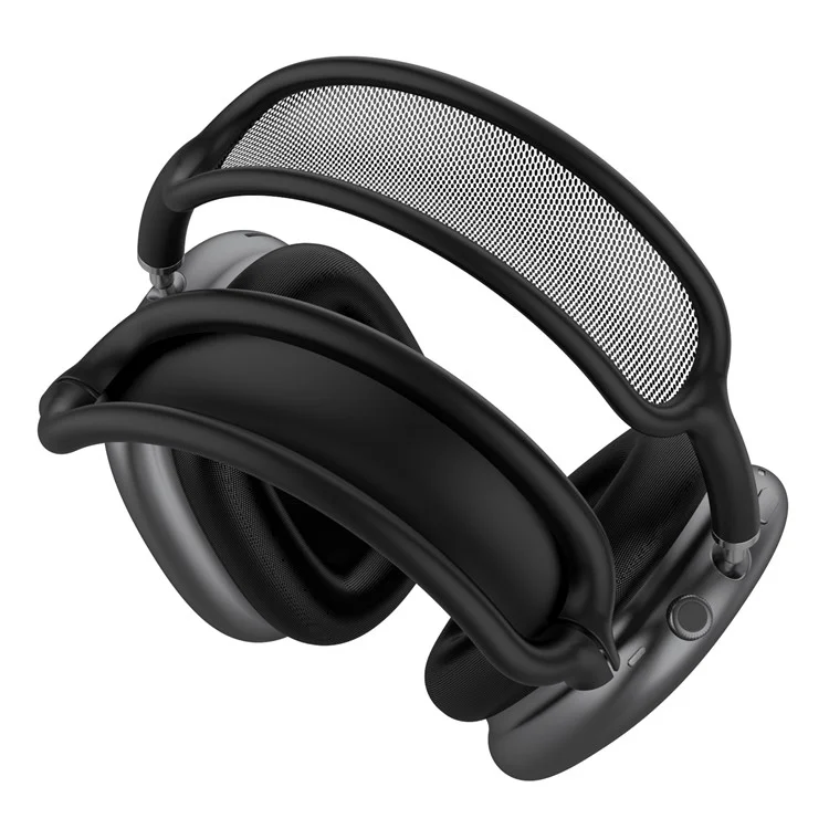 Custodia per fascia in silicone per AirPods Max 2 Cuscinetti morbidi per fascia protettiva - Nero