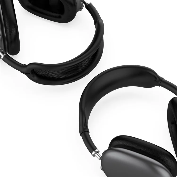 Custodia per fascia in silicone per AirPods Max 2 Cuscinetti morbidi per fascia protettiva - Nero