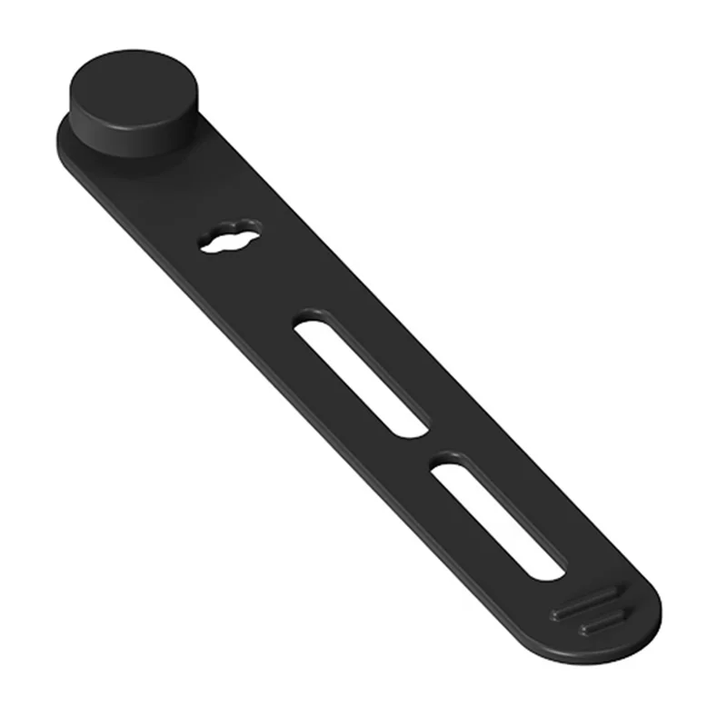 CS04S 80mm Silicone Cable Tie Reusable Holder Strap Cable Organizer Creative Travel Accessories - Black