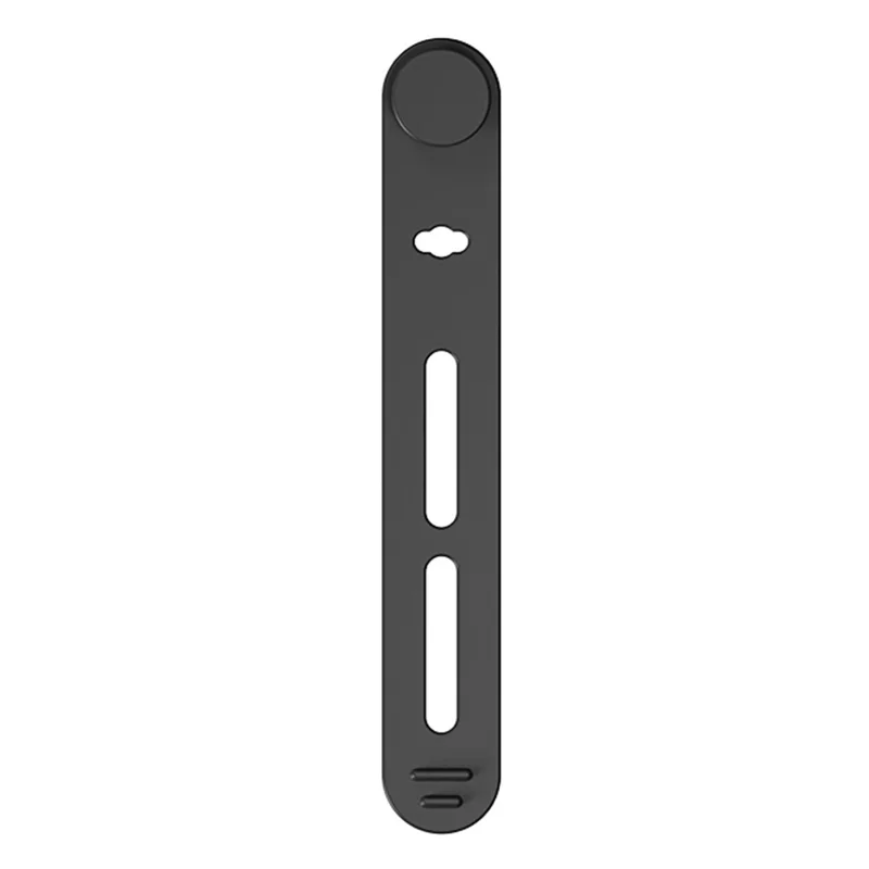 CS04S 80mm Silicone Cable Tie Reusable Holder Strap Cable Organizer Creative Travel Accessories - Black