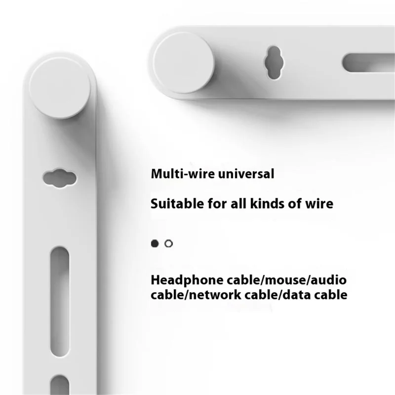 CS04S 80mm Silicone Cable Tie Reusable Holder Strap Cable Organizer Creative Travel Accessories - Black