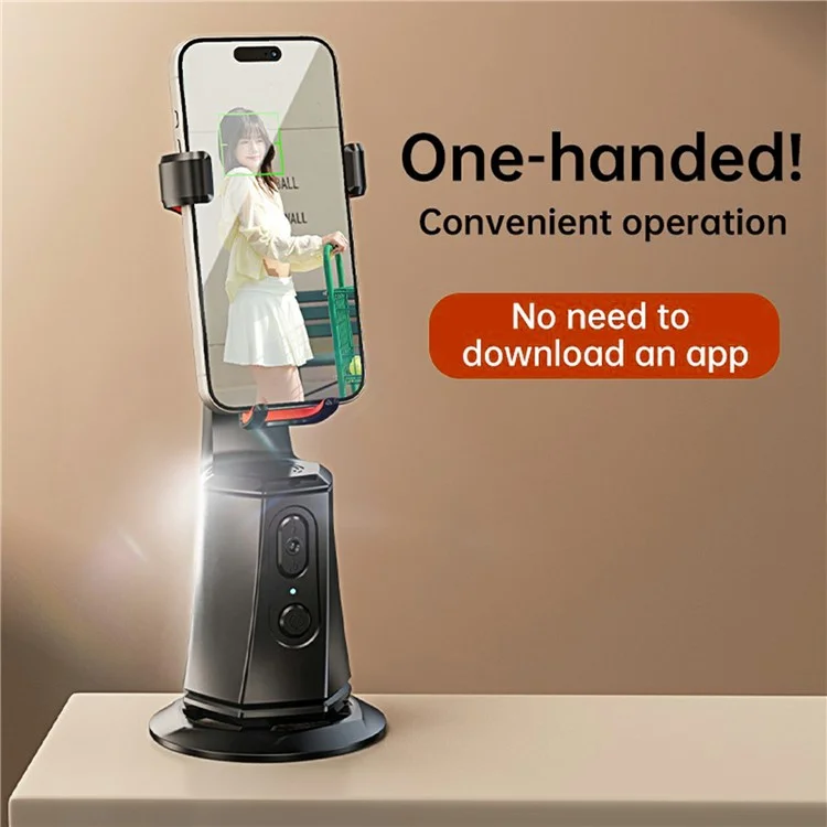 S1 Smart Al Tracking Gravity Sensing Gimbal Phone Holder Desktop Selfie Stabilizer