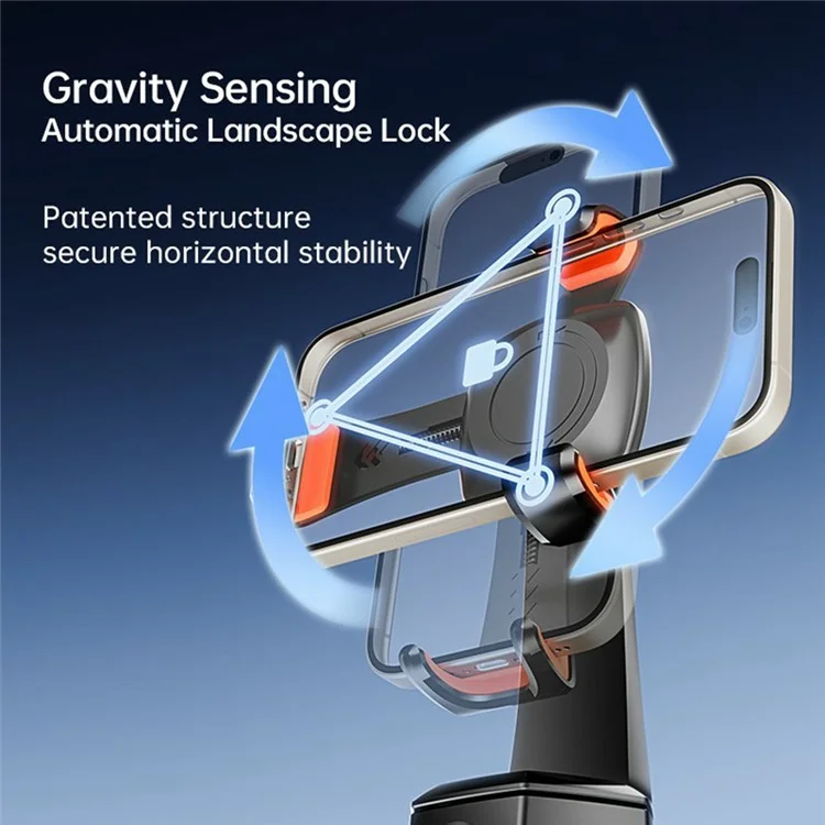 S1 Smart Al Tracking Gravity Sensing Gimbal Phone Holder Desktop Selfie Stabilizer