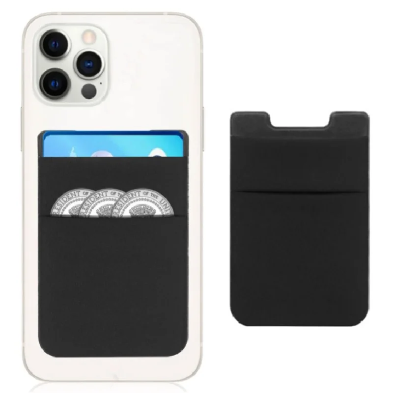 Bulk Purchasing Lycra Elastic Double Layer Wristband Phone Card Holder