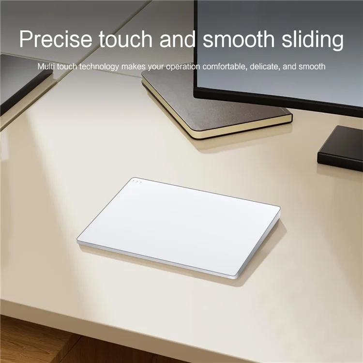 Multi-Touch Touchpad High Precision Type-C Wired WiFi 2.4G Wireless Trackpad for Tablet PC Laptop - Silver