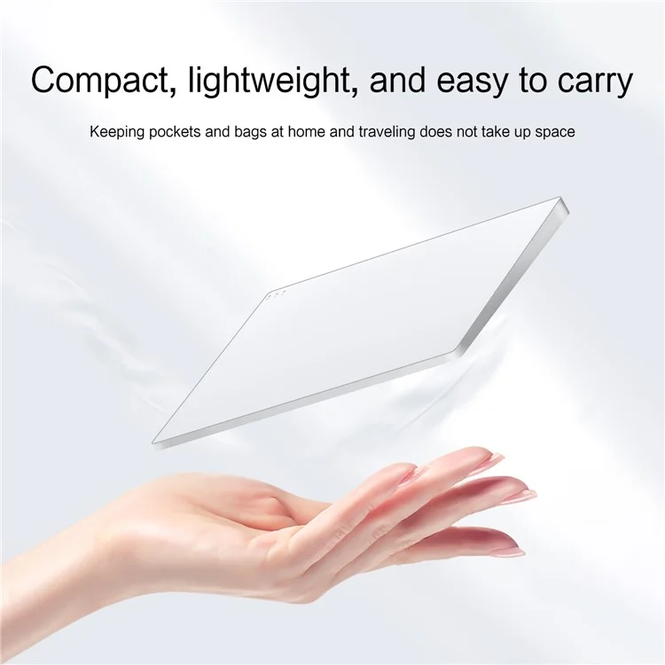 Multi-Touch Touchpad High Precision Type-C Wired WiFi 2.4G Wireless Trackpad for Tablet PC Laptop - Silver