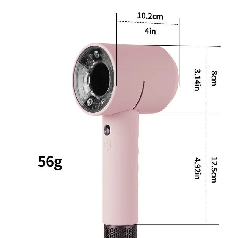 For Dyson Supersonic Nural (HD16) Hair Dryer Silicone Skin Cover Anti Scratch Protective Case - Blue