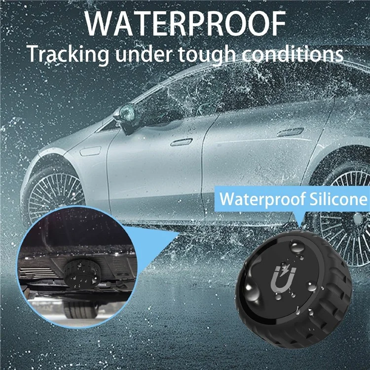 For AirTag Waterproof Case Strong Magnetic Hard PC Protective Tracker Holder Cover