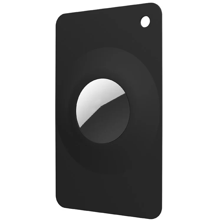 Tarjeta Cartera para AirTag Antivío Localizador Funda Protectora - Negro