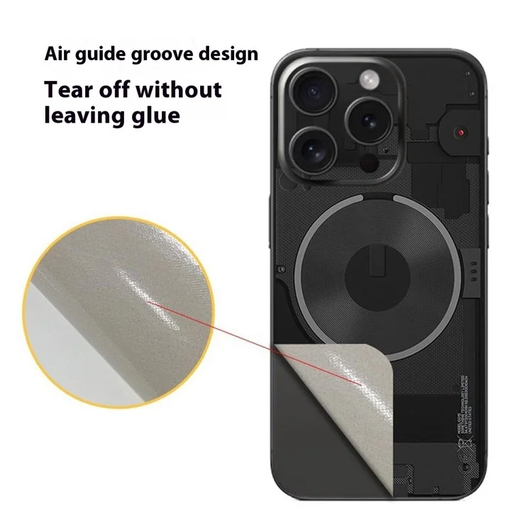 Película protectora completa para iPhone 15 Pro Max Diseño de tendencia - LX-B8023
