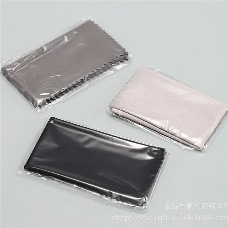 Pano de Limpeza de Microfibra 13 x 13cm 180GSM Panos de Malha para Celulares, TVs, Óculos, Lentes de Câmera, Monitores de Computador - Preto