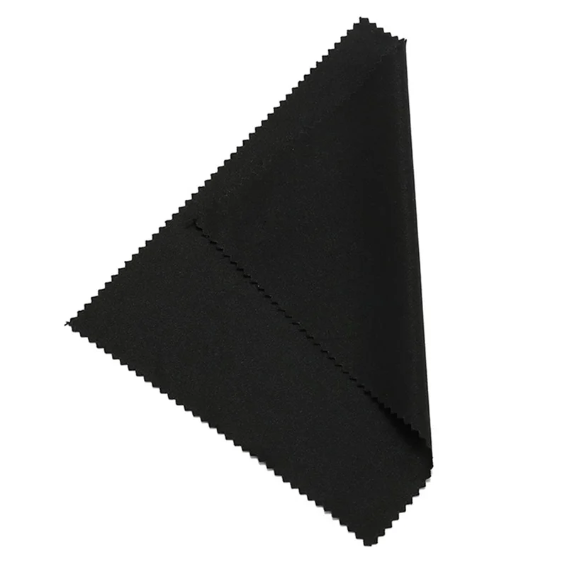 Microfiber Cleaning Cloth 13 x 13cm 180GSM Knitted Wipes for Phones TVs Glasses Camera Lenses Computer Monitors - Blue