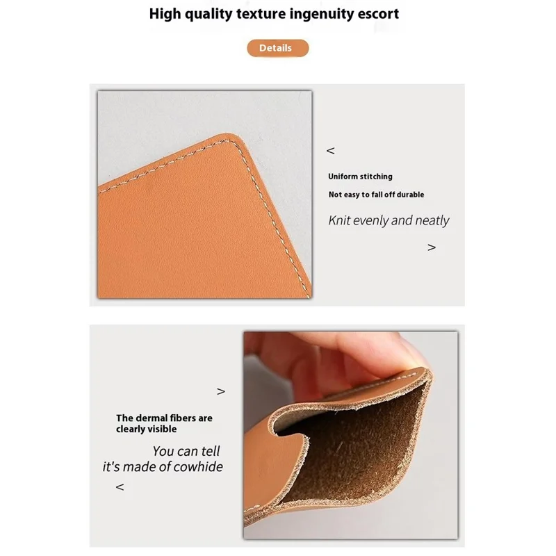 TP-8236 Mini Genuine Leather Card Holder Slim Wallet Lightweight Credit Card Case - Flat Texture / Black
