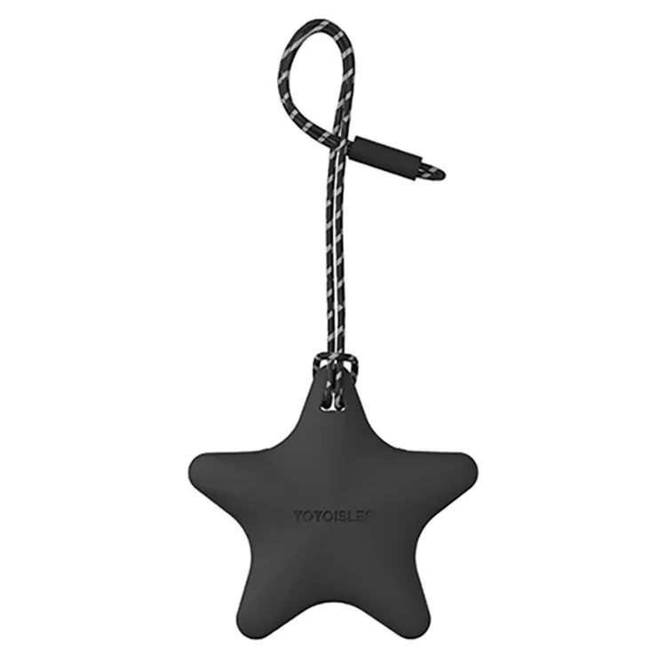 YOYOISLES 4 Peças Estojo Protetor para AirTag, Design em Formato de Estrela Suporte de Rastreador EVA com Cordão de Nylon