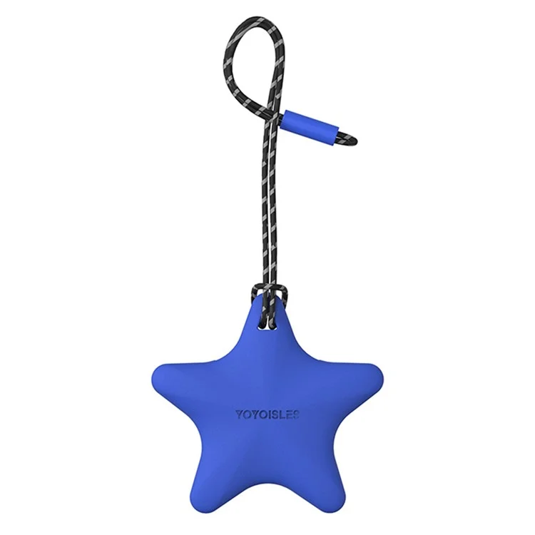 YOYOISLES 4 Peças Estojo Protetor para AirTag, Design em Formato de Estrela Suporte de Rastreador EVA com Cordão de Nylon