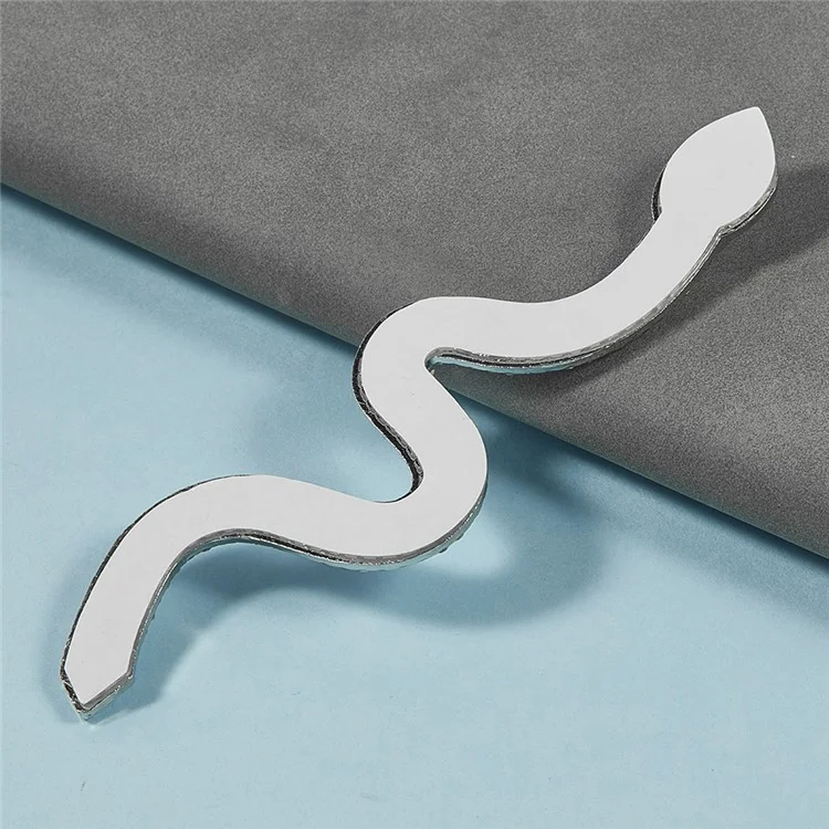 Encantos para Capas de Celular DIY - Decoração em Formato de Cobra com Liga Metálica e Strass para Artesanato Manual