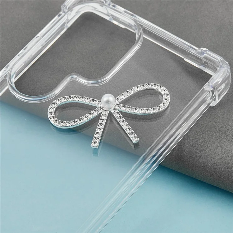 DIY Phone Case Charms Accessory Rhinestone Butterfly Pearl Embellishment