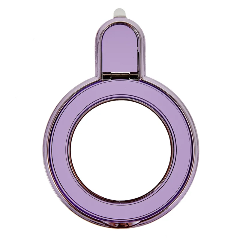 Phone Case Metal Kickstand Holder Adhesive Back for Mobile Devices - Purple